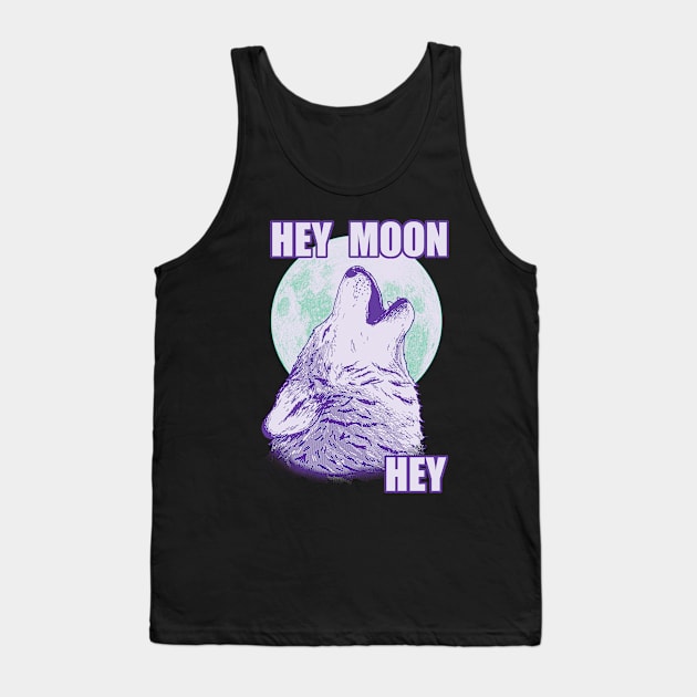 Hey Moon Hey Tank Top by Hillary White Rabbit